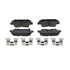 ZD1594 by WAGNER - QuickStop Ceramic Disc Brake Pad Set