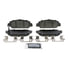 ZD1654 by WAGNER - QuickStop Ceramic Disc Brake Pad Set