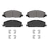 ZD2229 by WAGNER - QS Ceramic Brake Pads