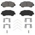 ZD2243 by WAGNER - QS Ceramic Brake Pads