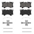 ZD2442 by WAGNER - QS Ceramic Brake Pads