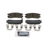 ZD698 by WAGNER - QuickStop Ceramic Disc Brake Pad Set