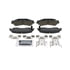 ZD729 by WAGNER - QuickStop Ceramic Disc Brake Pad Set