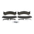 ZD784 by WAGNER - QuickStop Ceramic Disc Brake Pad Set