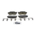 ZD815D by WAGNER - QuickStop Ceramic Disc Brake Pad Set