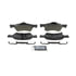 ZD857 by WAGNER - QuickStop Ceramic Disc Brake Pad Set