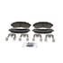 ZD833 by WAGNER - QuickStop Ceramic Disc Brake Pad Set