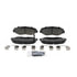 ZD914 by WAGNER - QuickStop Ceramic Disc Brake Pad Set