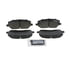 ZD884 by WAGNER - QuickStop Ceramic Disc Brake Pad Set