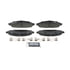 ZD931 by WAGNER - QuickStop Ceramic Disc Brake Pad Set