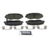 ZD943 by WAGNER - QuickStop Ceramic Disc Brake Pad Set