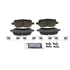 ZD956 by WAGNER - QuickStop Ceramic Disc Brake Pad Set