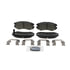 ZD924 by WAGNER - QuickStop Ceramic Disc Brake Pad Set