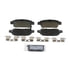 ZD995 by WAGNER - QuickStop Ceramic Disc Brake Pad Set