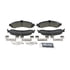 ZD975 by WAGNER - QuickStop Ceramic Disc Brake Pad Set