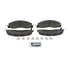 ZX1399 by WAGNER - QuickStop Semi-Metallic Disc Brake Pad Set