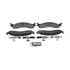 ZX655 by WAGNER - QuickStop Semi-Metallic Disc Brake Pad Set