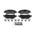 ZX1775 by WAGNER - Semi-Met Disc Pad Set