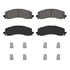 ZX2225 by WAGNER - QS Semi-Met Brake Pad