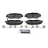 ZX914A by WAGNER - QuickStop Semi-Metallic Disc Brake Pad Set