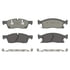 OEX1904AM by WAGNER - OEX Semi-Met Brake Pad