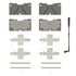 Wagner OEX2173 Disc Brake Pad Set OEX Ceramic Brake Pad