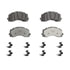 OEX2225M by WAGNER - OEX Semi-Met Brake Pad