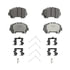 OEX2243 by WAGNER - OEX Ceramic Brake Pad