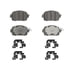 OEX2310 by WAGNER - OEX Ceramic Brake Pad