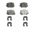 OEX2345 by WAGNER - OEX Ceramic Brake Pad