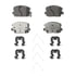 OEX2345 by WAGNER - OEX Ceramic Brake Pad