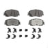 OEX2439 by WAGNER - OEX Ceramic Brake Pad