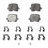 OEX741 by WAGNER - OEX Ceramic Brake Pad