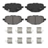 ZD2457 by WAGNER - QS Ceramic Brake Pads