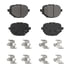 ZD2457 by WAGNER - QS Ceramic Brake Pads