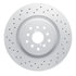 920-13041 by DYNAMIC FRICTION COMPANY - Hi-Carbon Alloy Rotor - Drilled