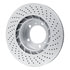 624-02051D by DYNAMIC FRICTION COMPANY - GEOSPEC Coated Rotor - Drilled