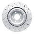 62431074D by DYNAMIC FRICTION COMPANY - DFC GEOSPEC Coated Rotor - Drilled