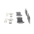 MX1050 by WAGNER - Wagner Brake ThermoQuiet MX1050 Semi-Metallic Disc Brake Pad Set