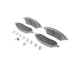 MX1068 by WAGNER - Wagner Brake ThermoQuiet MX1068 Semi-Metallic Disc Brake Pad Set