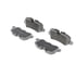 MX1099 by WAGNER - Wagner Brake ThermoQuiet MX1099 Semi-Metallic Disc Brake Pad Set