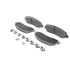 MX1333 by WAGNER - Wagner Brake ThermoQuiet MX1333 Semi-Metallic Disc Brake Pad Set