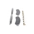 MX1334 by WAGNER - Wagner Brake ThermoQuiet MX1334 Semi-Metallic Disc Brake Pad Set