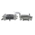 MX154 by WAGNER - Wagner Brake ThermoQuiet MX154 Semi-Metallic Disc Brake Pad Set