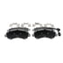 MX1540 by WAGNER - Wagner Brake ThermoQuiet MX1540 Semi-Metallic Disc Brake Pad Set