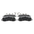 MX1631A by WAGNER - Wagner Brake ThermoQuiet MX1631A Semi-Metallic Disc Brake Pad Set