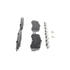 MX1631A by WAGNER - Wagner Brake ThermoQuiet MX1631A Semi-Metallic Disc Brake Pad Set