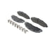 MX1680 by WAGNER - Wagner Brake ThermoQuiet MX1680 Semi-Metallic Disc Brake Pad Set