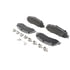 MX1631A by WAGNER - Wagner Brake ThermoQuiet MX1631A Semi-Metallic Disc Brake Pad Set