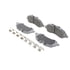 MX1774 by WAGNER - Wagner Brake ThermoQuiet MX1774 Semi-Metallic Disc Brake Pad Set